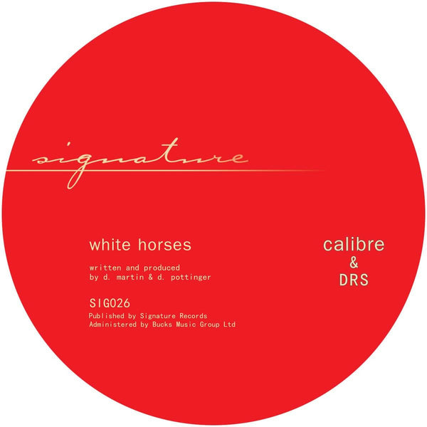 Calibre & DRS - Whitehorses / Living For [Repress] Vinyl