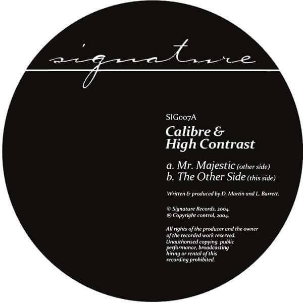Calibre & High Contrast - Mr. Majestic Vinyl