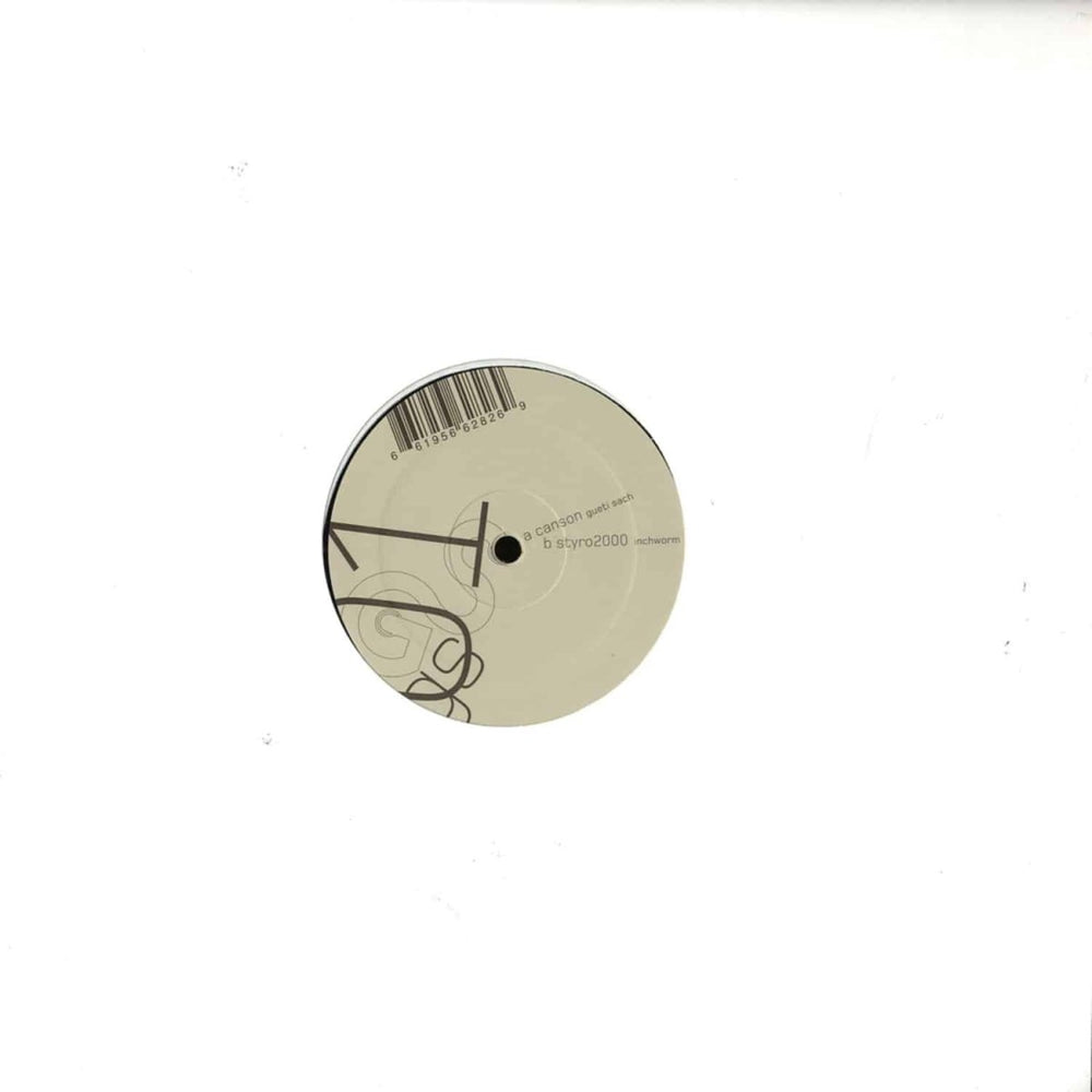 Canson / Styro2000 - 'Gueti Sach / Inchworm' Vinyl Vinyl