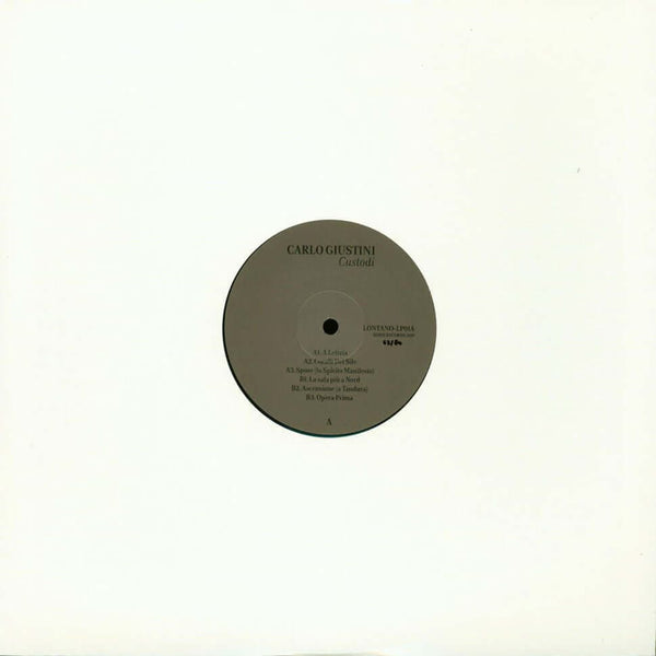 Carlos Giustini - Custodi Vinyl