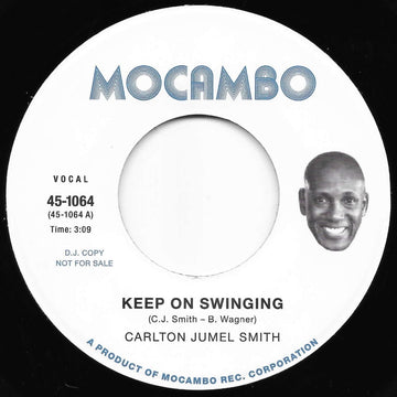 Carlton Jumel Smith - Keep On Swinging Vinyl Vinly Record