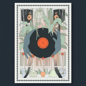 CCHW x Rosie Rackham A4 Print (free gift for orders over £20) Vinyl Vinly Record