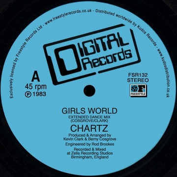 Chartz - Girls World Vinyl Vinly Record