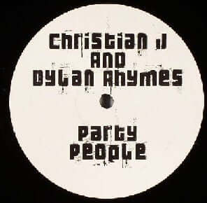 Christian J And Dylan Rhymes - Party People Vinyl Vinly Record