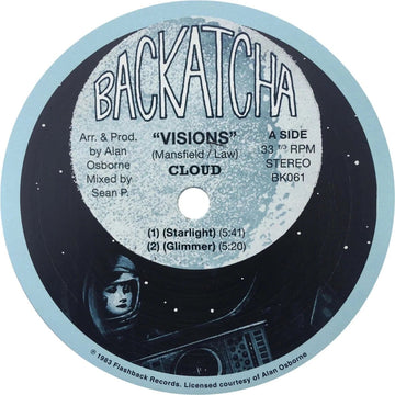 Cloud - Visions Vinyl Vinly Record