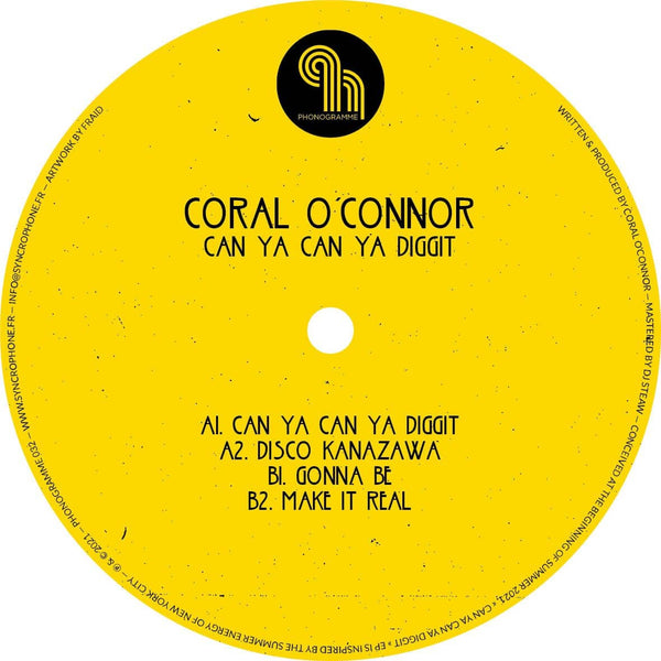 Coral O'Connor - Can Ya Can Ya Diggit Vinyl