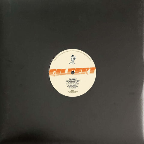 Gilbert - New Reality EP - A long awaited solo debut from one of UK electronica’s most exciting names. Analogue machine funk, bleepy elegance, ambient highs and sublime melodies. A modern classic from Gilbert... - Echocentric Records - Vinyl Record
