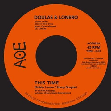 Doulas & Lonero - This Time - Artists Doulas & Lonero Genre Soul Release Date Cat No. AOE026 Format 7