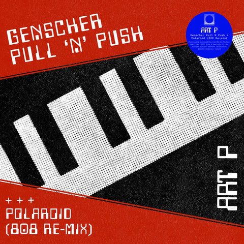 Art P / Die Synthetische Republik - Genscher Pull N Push - Artists Art P / Die Synthetische Republik Genre Synthwave, Electro Release Date 28 Apr 2023 Cat No. TAC-018 Format 12" Vinyl - The Outer Edge - The Outer Edge - The Outer Edge - The Outer Edge - Vinyl Record