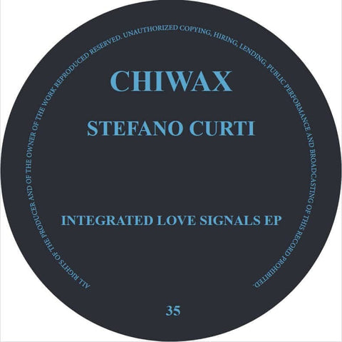 Stefano Curti - Integrated Love Signals - Artists Stefano Curti Genre Deep House Release Date 28 Jun 2022 Cat No. CHIWAX035 Format 12" Vinyl - Chiwax - Chiwax - Chiwax - Chiwax - Vinyl Record