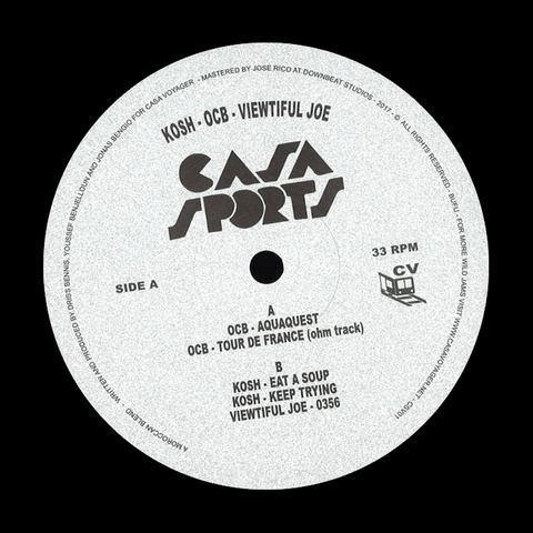 Various ‎– Casa Sports Vol.1 - Artists Kosh Ocb Viewtiful Joe Genre Electro Release Date Cat No. CSV01 Format 12" Vinyl - Casa Voyager - Casa Voyager - Casa Voyager - Casa Voyager - Vinyl Record