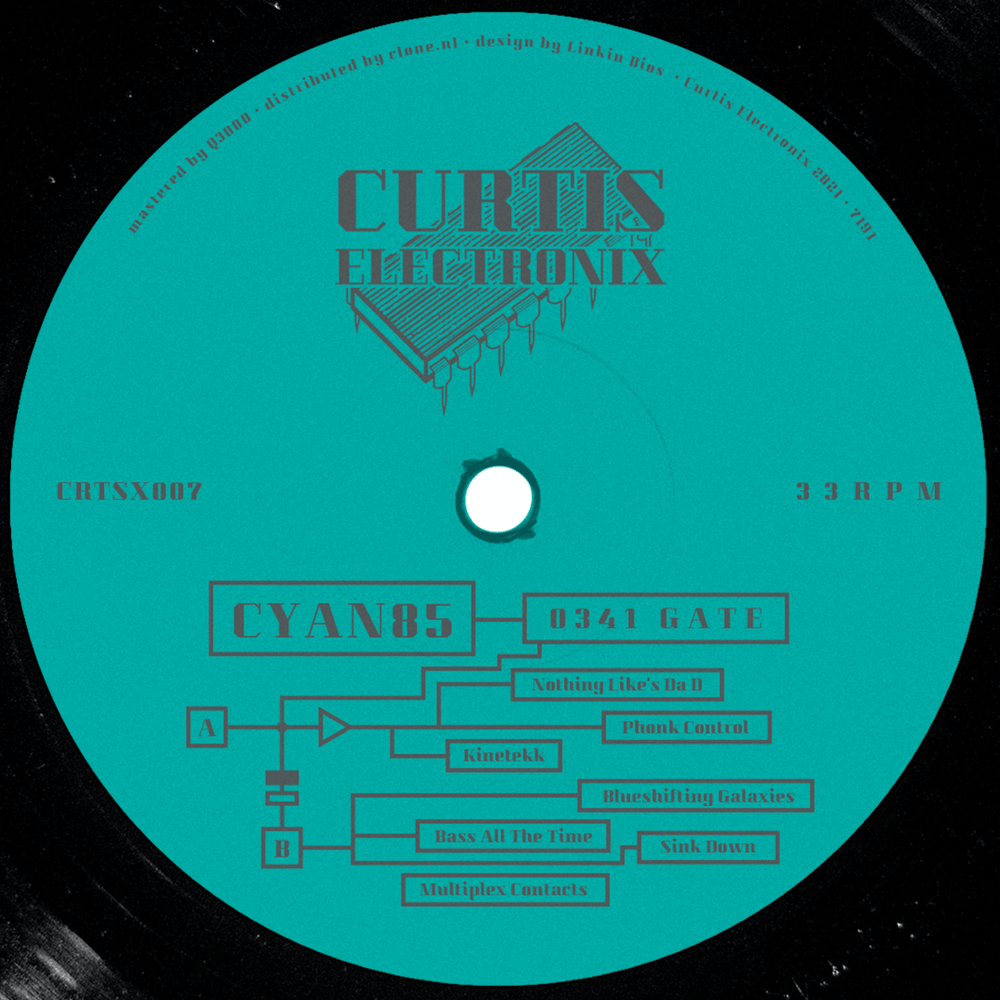 Cyan85 - 0341 Gate Vinyl