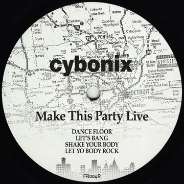 Cybonix - Make This Party Live Vinyl Vinly Record