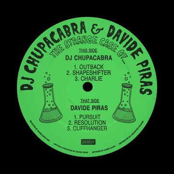 DJ Chupacabra x Davide Piras - The Strange Case Of… - Artists DJ Chupacabra, Davide Piras Genre Uk Garage, Tech House Release Date February 4, 2022 Cat No. DSD031 Format 12