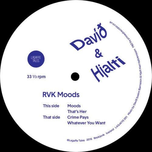 David & Hjalti - RVK Moods Vinyl