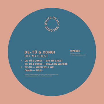 DE - TÜ & Congi - Off My Chest Vinyl Vinly Record