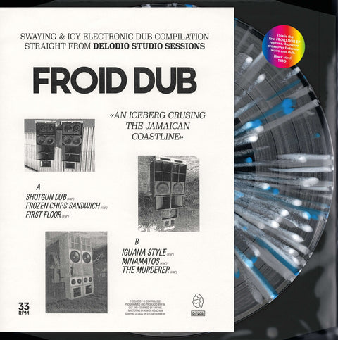 Froid Dub's - An Iceberg Cruising The Jamaican Coastline - Artists Froid Dub Genre Dub, Downtempo Release Date April 22, 2022 Cat No. DEL08RE Format 12" Vinyl - Delodio - Delodio - Delodio - Delodio - Vinyl Record