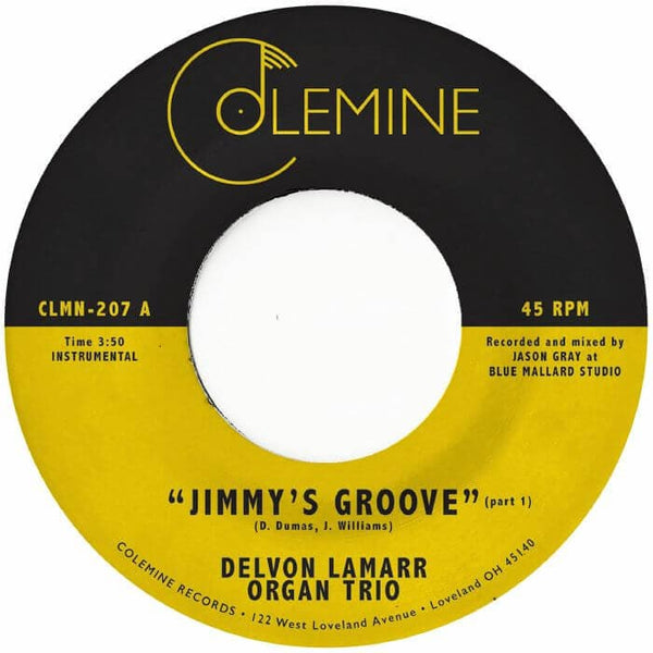 Delvon Lamarr Organ Trio - Jimmy's Groove 7" [Ltd. Pink Vinyl] Vinyl