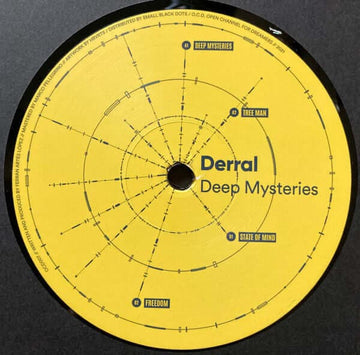 Derral - Deep Mysteries Vinyl Vinly Record
