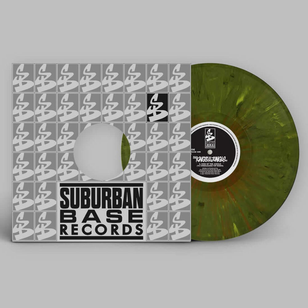 Dextrous & Rude Boy Keith - Kings Of The Jungle [Green / Brown Marbled Vinyl] Vinyl