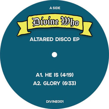 Divine Who - Altared Disco Vinyl Vinly Record