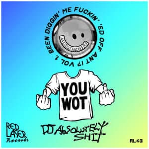 DJ Absolutely Shit - Double LP Vinyl Vinly Record