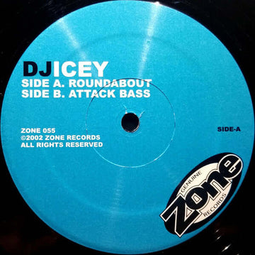 DJ Icey - Roundabout / Attack Bass Vinyl Vinly Record