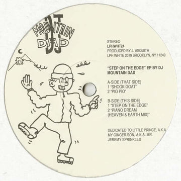 DJ Mountain Dad - 'Step On The Edge' Vinyl Vinyl Vinly Record