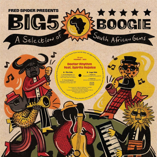 Doctor Rhythm Spirits Rejoice - Big 5 Boogie Vinyl