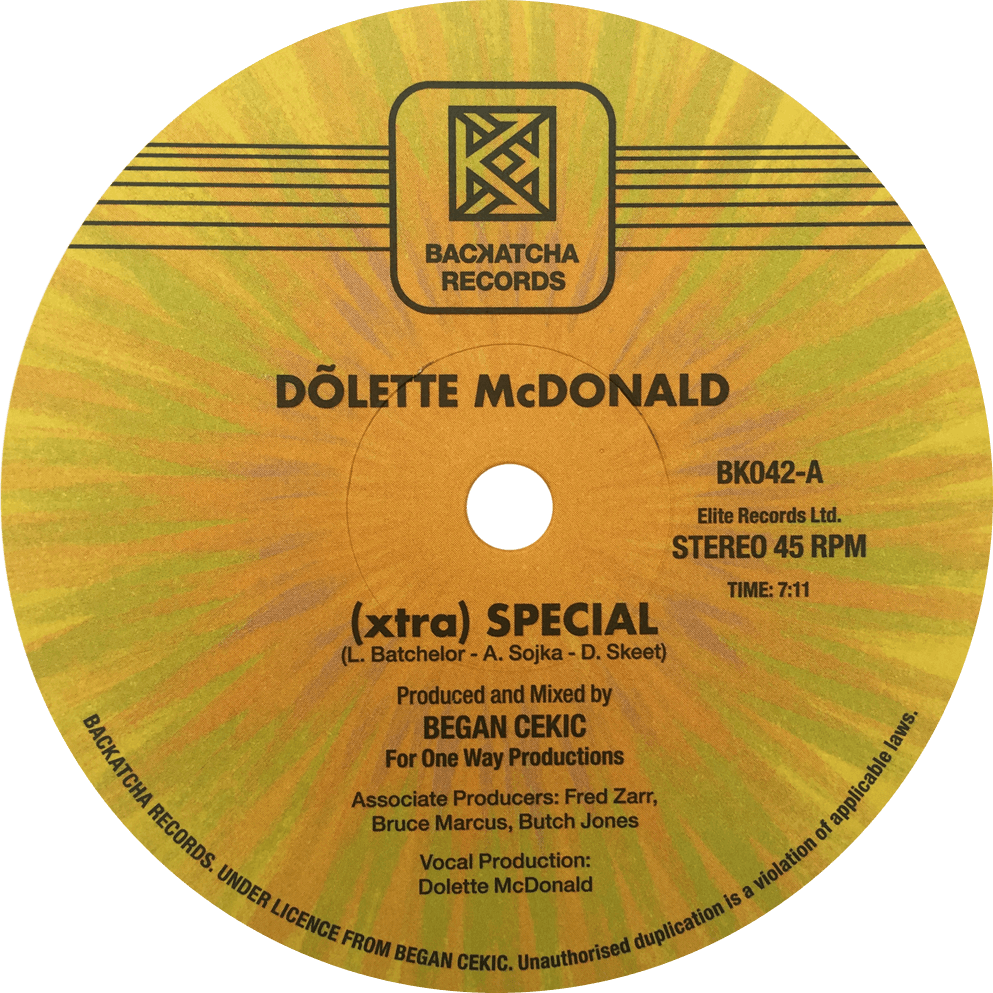 Dolette McDonald - Xtra Special Vinyl