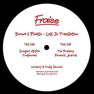 Duowe & Picasso - Lost in Translation Vinyl Vinly Record