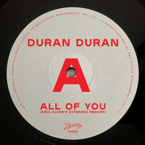 Duran Duran - ALL OF YOU (Erol Alkan's Extended Rework) Vinyl