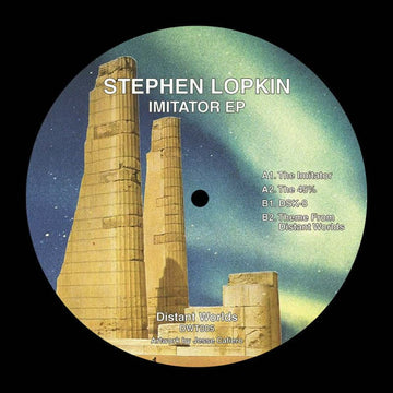 Stephen Lopkin - Imitator - Glasgow's Stephen Lopkin follows his fantastic album on M>O>S with The Imitator EP, a tongue-in-cheek tribute to the golden era of techno... - Distant Worlds Vinly Record