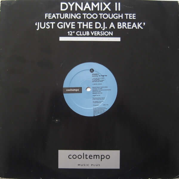 Dynamix II フィーチャー トゥー タフ T シャツ - DJ にちょっと休憩を
