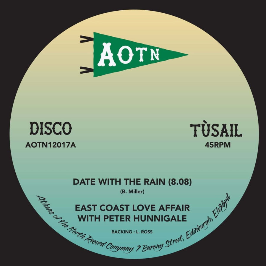 East Coast Love Affair - デート・ウィズ・ザ・レイン (feat. ピーター・ハニンゲール &amp; L. ロス) 12"