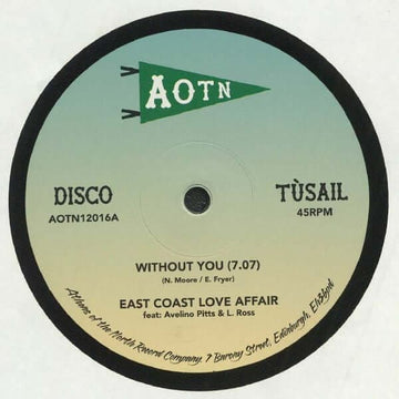 East Coast Love Affair - 'Without You' Vinyl Vinyl Vinly Record