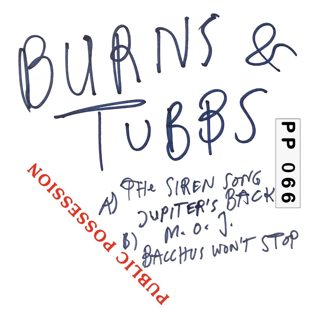 Eden Burns & Christopher Tubbs - 'Burns & Tubbs' Vinyl Vinyl