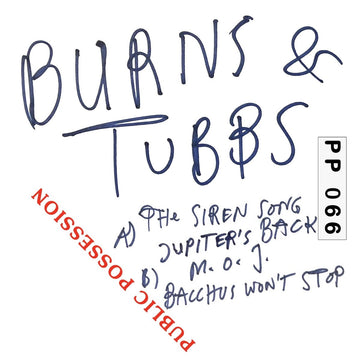 Eden Burns & Christopher Tubbs - 'Burns & Tubbs' Vinyl Vinyl Vinly Record