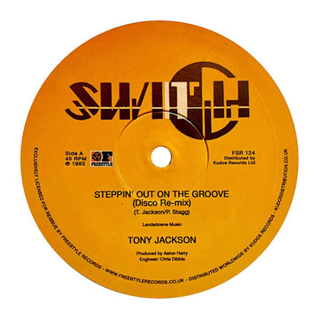 Tony Jackson - Steppin Out on the Groove - Artists Tony Jackson Genre Boogie, Reissue Release Date 16 Nov 2022 Cat No. FSR124 Format 12