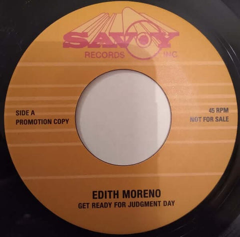 Edith Moreno - Get Ready For Judgement Day Vinyl - Vinyl Record