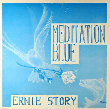 Ernie Story - Meditation Blue Vinyl Vinly Record