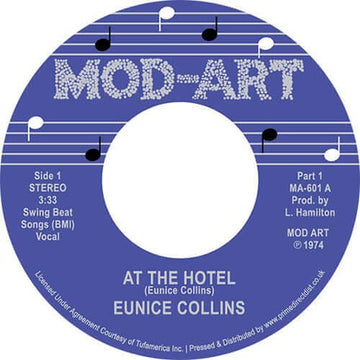 Eunice Collins - At The Hotel Vinyl Vinly Record
