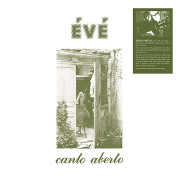 Évé - Canto Aberto Vinyl Vinly Record