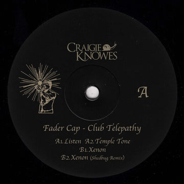 Fader Cap - 'Club Telepathy' Vinyl Vinyl Vinly Record