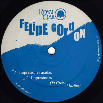 Felipe Gordon - Impresiones Acidas (Repress) Vinyl Vinly Record