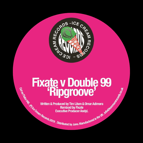 Fixate v Double 99 - Ripgroove [Warehouse Find] Vinyl - Vinyl Record