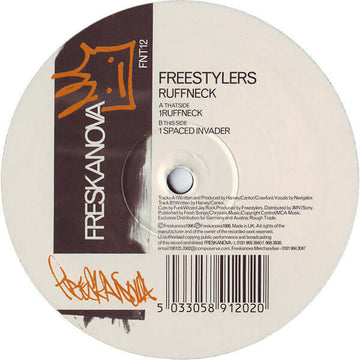Freestylers - Ruffneck Vinyl Vinly Record