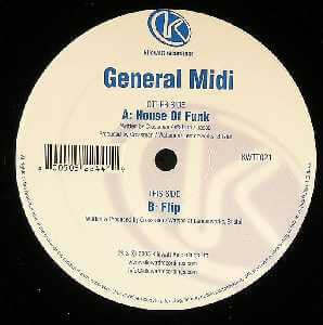 General Midi - House Of Funk / Flip Vinyl Vinly Record