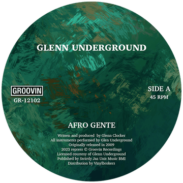 Glenn Underground - Afro Gente / 7th Trumpet Vinyl Vinly Record