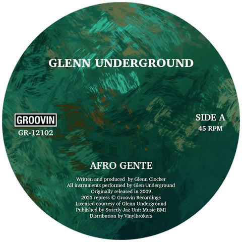 Glenn Underground - Afro Gente / 7th Trumpet Vinyl - Vinyl Record